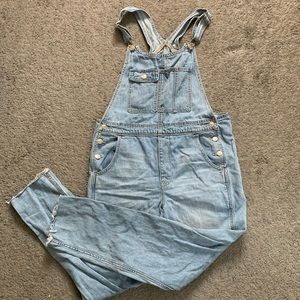American Eagle High-Waisted Overalls